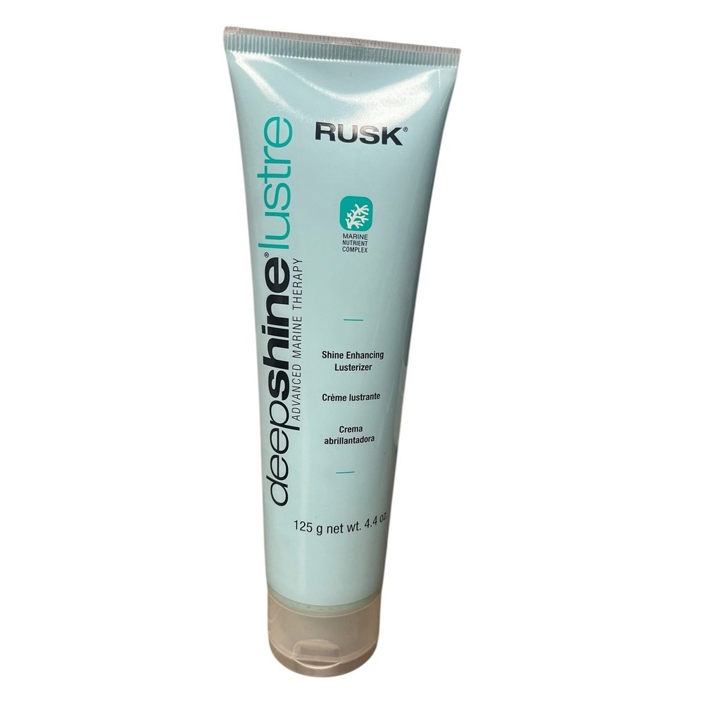 Rusk Deep Shine Lustre Shine Enhancing Hair Lusterizer 4.4 OZ New